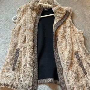 tribal fur vest